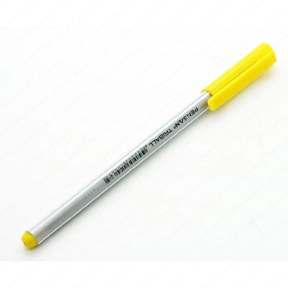 Pensan Tükenmez Kalem 1,0Mm Triball Sarı PE01003TKSA (12 Li Paket) ürün görseli 1