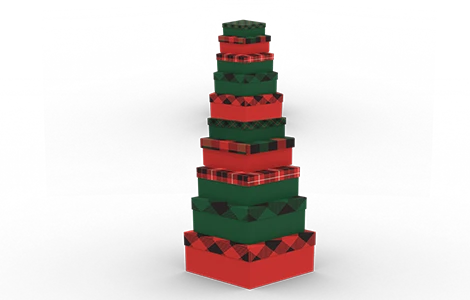 Ekstrafix Hediye Kutusu Dkdrtgn 10 Lu Chrismasekose Hk-108 ürün görseli 1