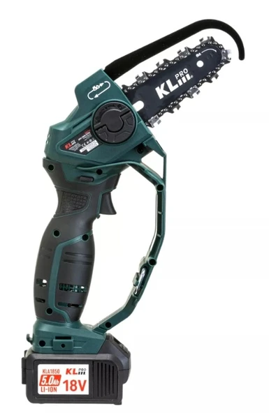 KL PRO 18V 2 x 5.Ah ŞARJLI ZİNCİRLİ DAL BUDAMA TESTERESİ ürün görseli 1