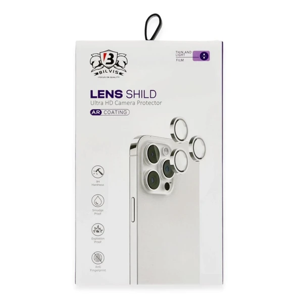 İphone 16 Bilvis Titan Kamera Lens - Yeşil - Resim 2