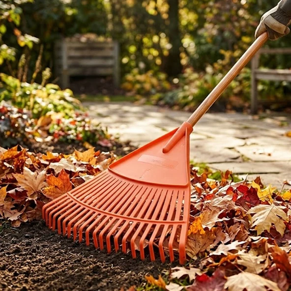 20 Dişli Yaprak Tırmığı - Plastik - 42 cm Genişlik ürün görseli 1