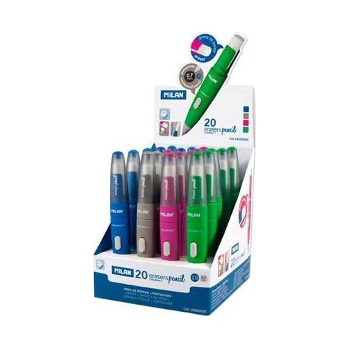 Milan Compact Silgili Versatil Kalem 0,7Mm (20 Li Paket) 18502920 ürün görseli 1