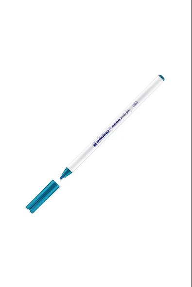 Edding T-Shirt Kalemi 4600 Tekstil Kalemi - Kumaş Boyama Kalemi 1.0Mm Kirli Mavi (10 Lu Paket) ürün görseli 1