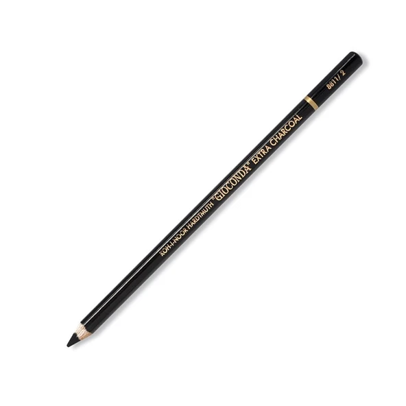 Koh-İ Noor Sanatsal Black Charcoal Pencil Kömür Füzen Kalem Seti (12 Li Paket) 8811 2 ürün görseli 1