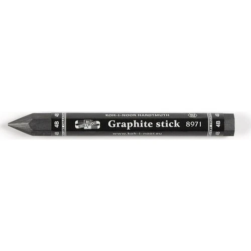 Koh-İ Noor Jumbo Woodless Sanatsal Gaphite Pencil Ağaçsız Grafit Kalem 8971 4B (12 Li Paket) ürün görseli 1