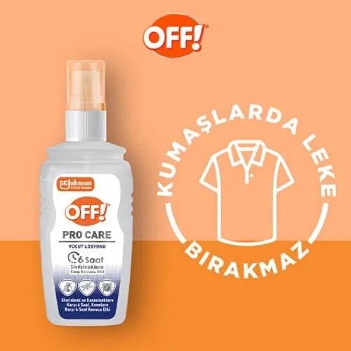 Off Pro Care Sinek ve Kene Kovucu Losyon 100 Ml - Resim 6