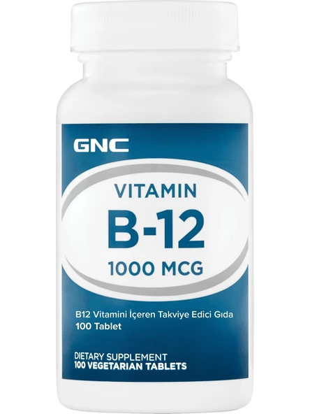 Gnc Vitamin B12 100 Tablet ürün görseli 1