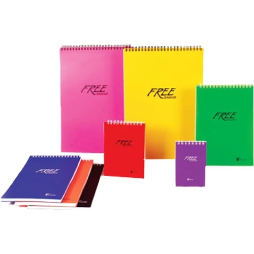 Keskin Color A6 Bloknot Free Office Spiralli Kareli 80 Yaprak 145202-99 (36 Lı Koli) ürün görseli 1