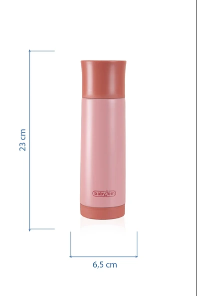 Babyjem Bebek Mama Çelik Termos 400ML - Resim 3