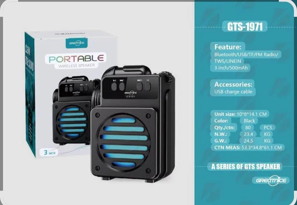 1971 BLUETOOTH MİNİ SPEAKER - Resim 2