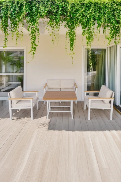 NEOKAS Metal Bahçe Oturma Grubu, 1 + 1 + 2 + Masa Balkon Takımı, Kafe Koltuğu, Bekleme Alanı Koltuğu, ürün görseli 1