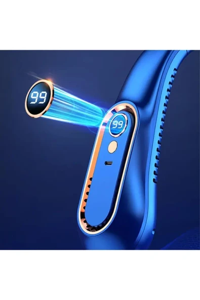 Boyun Fanı Neck Fan (MAVİ) - Resim 2