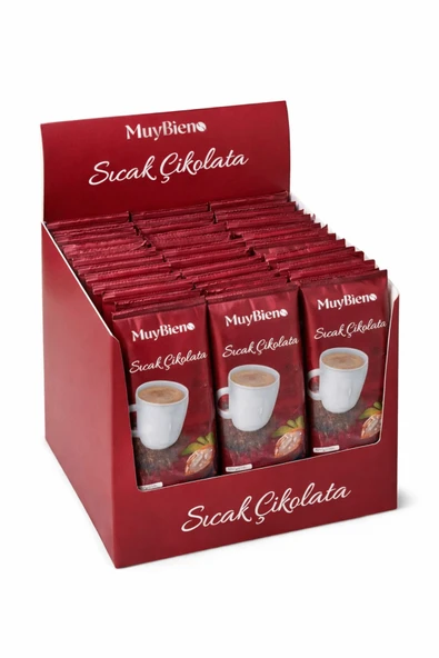 Muybieno Sıcak Çikolata Tek Kullanımlık 18,5 gr (24'lü) ürün görseli 1