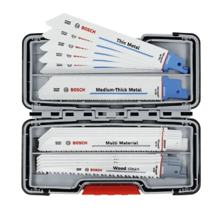Bosch 2607010902 Panter Testere Bıçağı Seti 20 Parça Ahşap Metal Kesim S-Şaft Tough Box ürün görseli 1