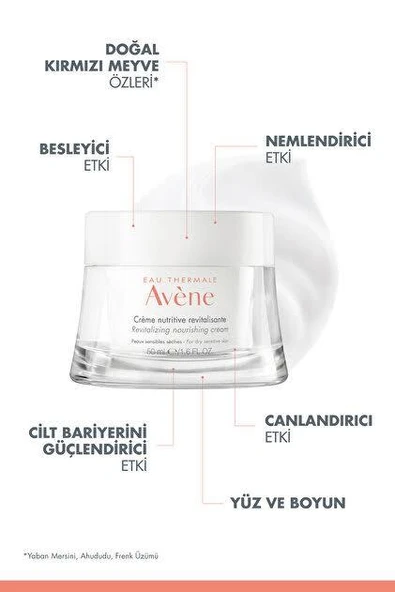 Avène Cream Nutritive Compensatrice Riche 50 ml - Resim 2
