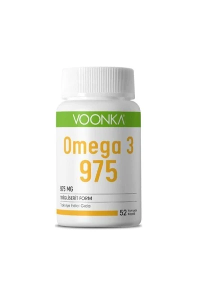 Voonka Omega 3 975 mg 50 Yumuşak Kapsül ürün görseli 1