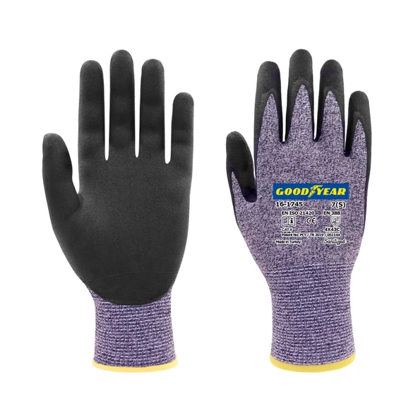 Goodyear 16-1745 Kesilme Dirençli Eldiven NO:9 ürün görseli 1