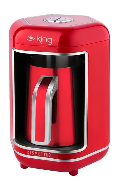 KING KISMET PRO K-607 KIRMIZI TURK KAHVE MAK. ürün görseli 1