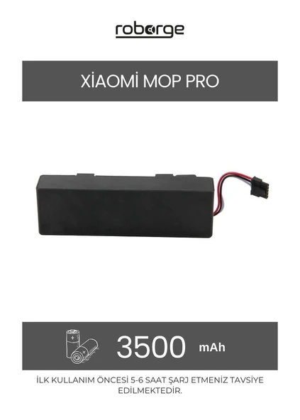 Xiaomi Robot Vacuum S12 (BHR7328GL) Robot Süpürge Uyumlu Batarya 3500 mAh - Muadil Ürün ürün görseli 1