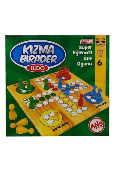 Ahşap Kızma Birader Kutu Oyunu - Resim 2
