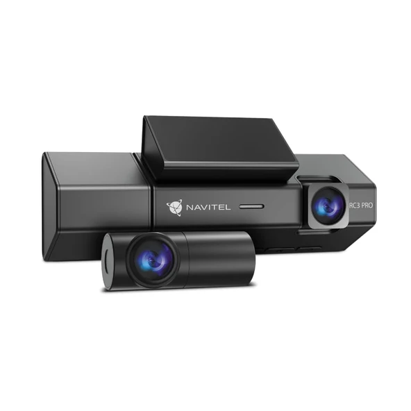 Navitel RC3 Pro Dashcam 3 Kanallı Ön, Arka ve İç Kamera - 135 Geniş Açılı Ön Kamera, 1920 x 1080 Full HD, 3,16" Dokunmatik Ekran, Kızılötesi İç Araç Kamerası, Hız Göstergesi ve Kamera Uyarıları ürün görseli 1