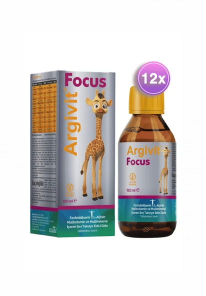 Argivit Focus 150 ml 12 Adet ürün görseli 1