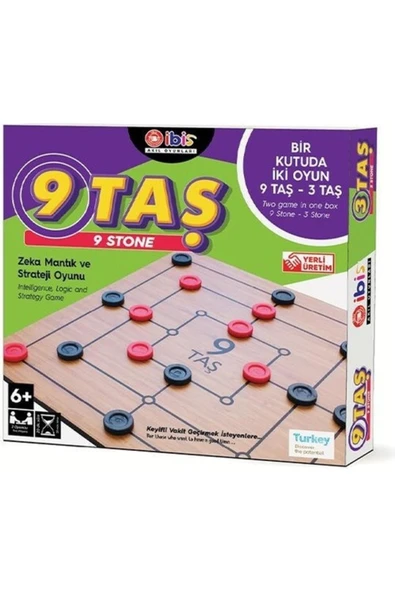 Ibis Ahşap 9 Taş 3 Taş Kar1031 ürün görseli 1