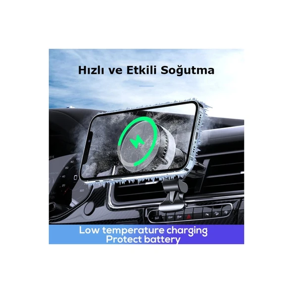 Memo Gw03 Magsafe Araç Tutucu - Resim 8