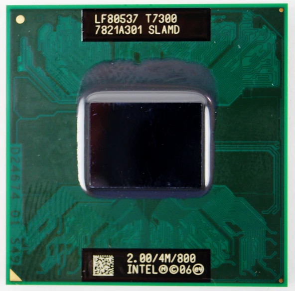 Intel Core2Duo T7300 2000MHz SoketP 4MB 65nm FSB800 Kutulu M ürün görseli 1