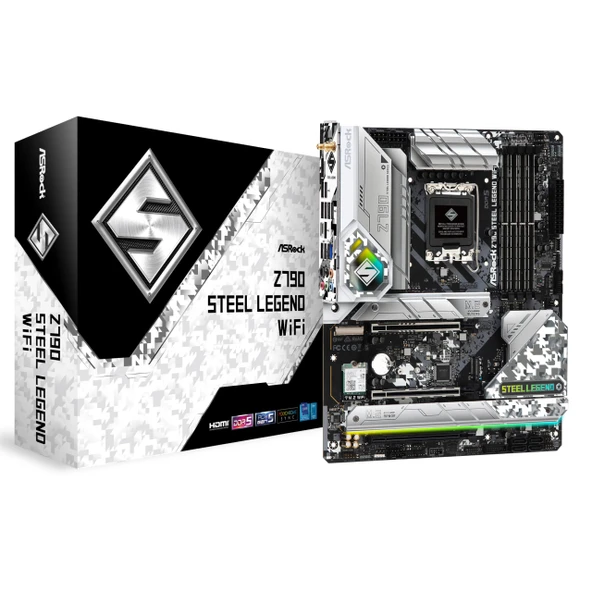 Asrock Z790 Çelik Legend WiFi Z790 DDR5 ürün görseli 1