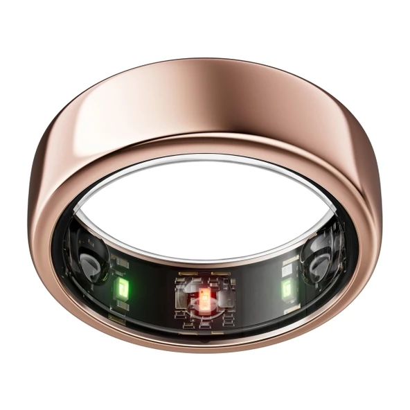 Oura Gen3 Horizon Akıllı Yüzük - 13 Beden, Pembe Altın | Uyku, kalp atış hızı ve fitness takibi için giyilebilir - 7 güne kadar pil ömrü - iOS/Android - Satın almadan önce bedeninizi belirleyin ürün görseli 1
