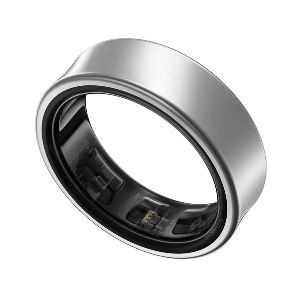Samsung Galaxy Ring, Titanyum Kılıflı Akıllı Yüzük, AI özellikli Samsung Health, Uyku Takip Cihazı, Fitness Takip Cihazı, 14 Boyut (ABD), Titanyum Gümüş ürün görseli 1