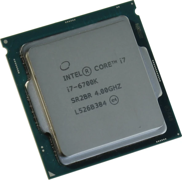 Intel Core i7-6700K 4,00 GHz tepsi CPU ürün görseli 1