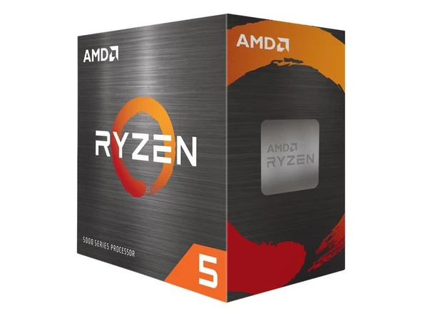 AMD Ryzen 5 5600 - İşlemci 3,5 GHz (4,4 GHz) - 6 çekirdek - 12 iş parçacığı - 35 MB önbellek - Soket AM4 - AMD Wraith Stealth - doos ürün görseli 1