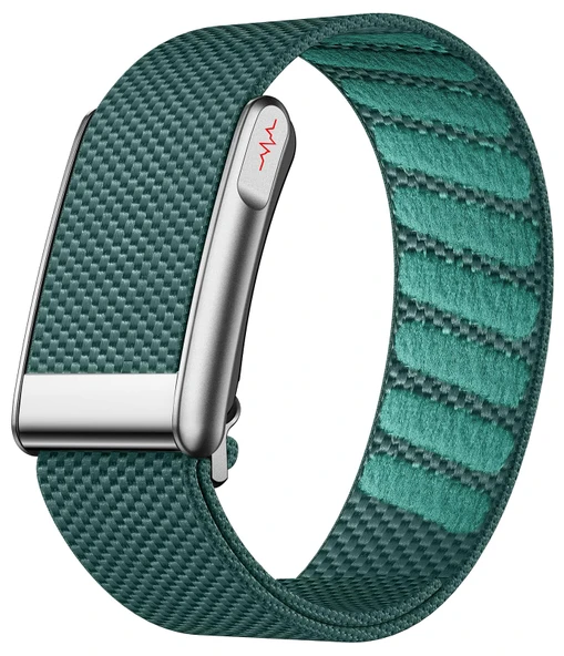 findtime Ekransız Fitness Takip Cihazı Aktivite Takip Cihazı NFC Akıllı Bant IP68 Su Geçirmez Kalori Mesafe Takibi Çoklu Spor Modları Uyku Monitörü Nabız Monitörü Naylon Bileklik Koyu Yeşil ürün görseli 1