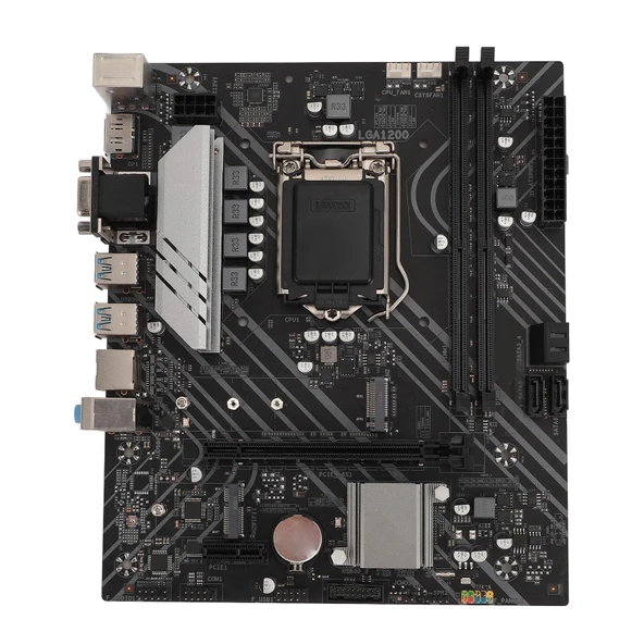 ciciglow Z490 GAMING PLUS Oyun Anakartı Çift Kanallı DDR4 Bellek PCIe Gen 3.0 X16 SATA3.0 NGFF/NVME M.2 HDMI DP VGA Arayüzü LGA 1200 Bilgisayar Anakartı (225mm x 190mm ATX) ürün görseli 1