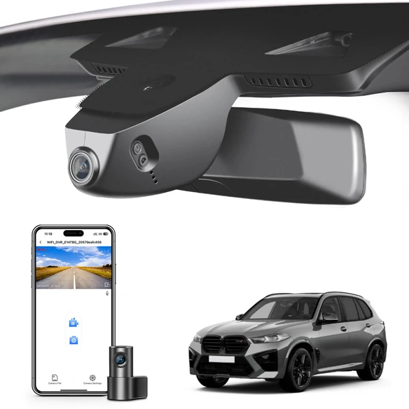 BMW için Mangoal Ön 4K ve Arka 1080p Araç Kamerası Özel ürün görseli 1