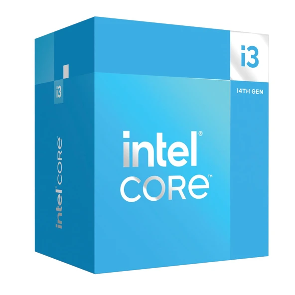 Intel® Core™ i3 masaüstü işlemci 14100 4 çekirdek (4 P çekirdeği ve 0 E çekirdeği) 4,7 GHz'e kadar ürün görseli 1