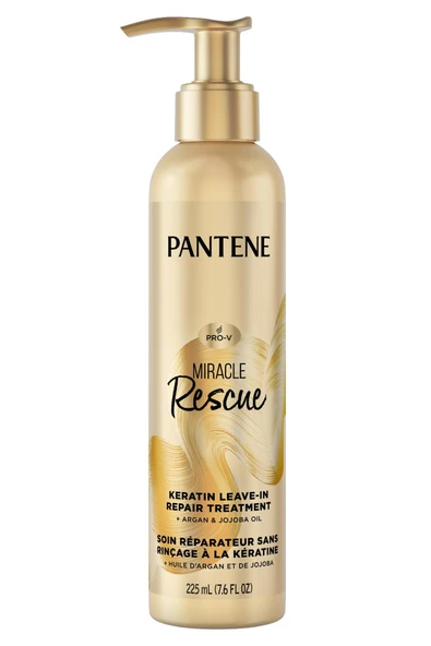 Pantene Miracle Rescue Keratin Onarıcı Durulanmayan Saç Bakım Kremi 225ML ürün görseli 1