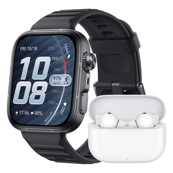 Huawei Watch FIT 5 Pro Akıllı Saat, 4,8 cm (1,92 inç) Safir Cam Ekran, Fitness Takipçisi, GPS, EKG, SpO2, Uyku Sağlığı İzleme, NFC Pay, 10 Güne Kadar Pil Ömrü, Aktivite Takipçisi ürün görseli 1