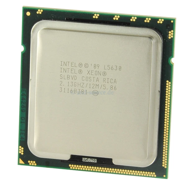 Intel BX80614L5630 Xeon L5630 İşlemci LGA1366 Soket 12MB L3 Önbellek 2,13GHz Kutu ürün görseli 1