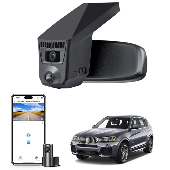 BMW için Mangoal Ön 4K ve Arka 1080p Araç Kamerası Özel ürün görseli 1
