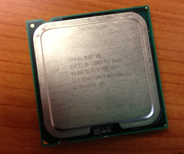 cpu775 Intel Core 2 Duo 2,13 GHz (843ko/E6400 İndirme/1066/Kutu ürün görseli 1