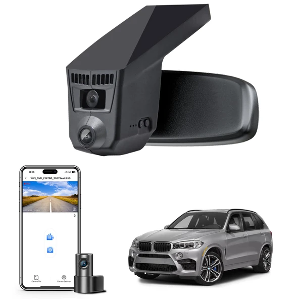 BMW için Mangoal Ön 4K ve Arka 1080p Araç Kamerası Özel ürün görseli 1