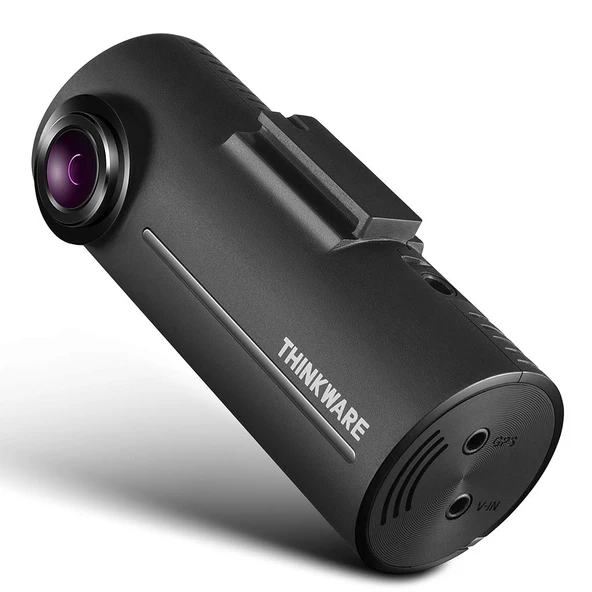 Thinkware F100 Araç Kamerası, 1080P ön kamera 720P HD arka araç kamerası, gece görüşü, 16 GB SD kart ve akülü park modu için araç aküsüne bağlantı kablosu ürün görseli 1