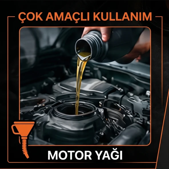 Çelik Süzgeçli Huni - Spiralli ve Sabit Borulu - 2.2 Litre Kapasite ürün görseli 1