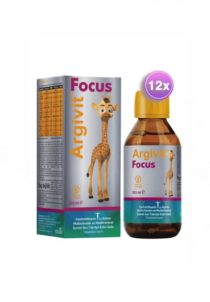 Argivit Focus 150 ml 12 Adet ürün görseli 1