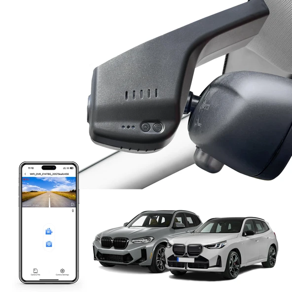 BMW Gen3 G01 X3 2018-2024, F97 için Mangoal 4K Araç Kamerası Özel ürün görseli 1