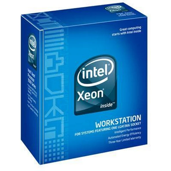 Intel BX80601W3565 Soket 1366 Xeon W3565 İşlemci 8 MB L3 Önbellek 3,2 GHz ürün görseli 1
