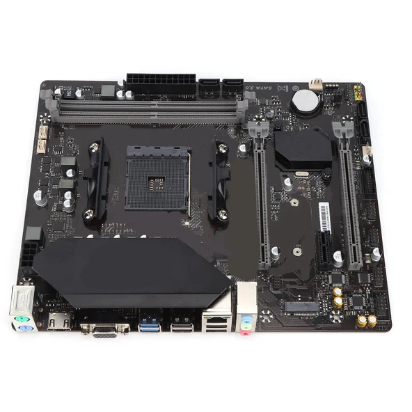 Bewinner Sorandy B550 AM4 APU Mikro-ATX Anakart, PCIE 4.0 XMP Oyun Anakartı, 3800MHz Çift Grafik Bağlantı Noktalı Bilgisayar Kartı Anakart ürün görseli 1